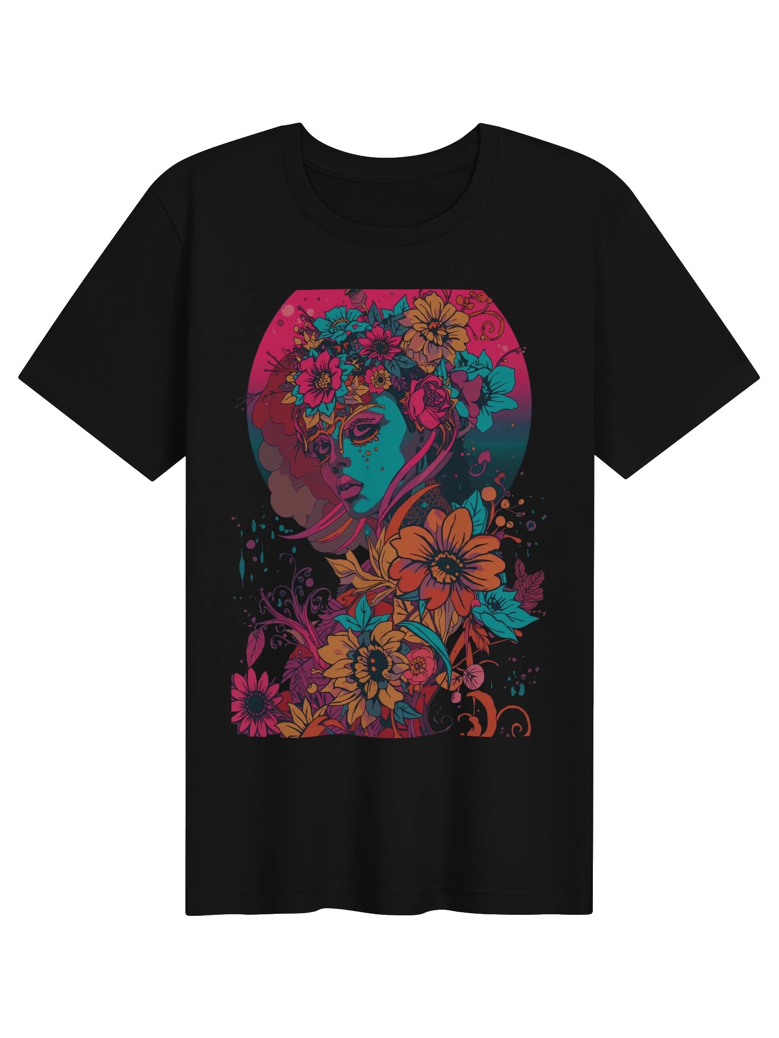 Crowned Floral Muse Supersoft Tee product image (1)