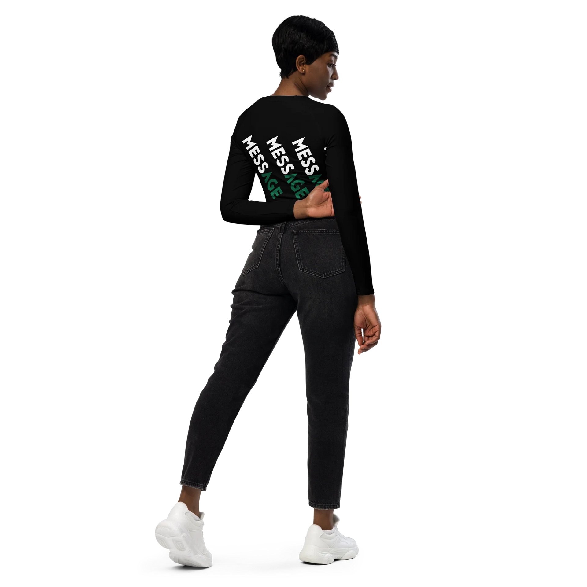 BadAss MessCrop Top //recycled polyester\\ product image (6)
