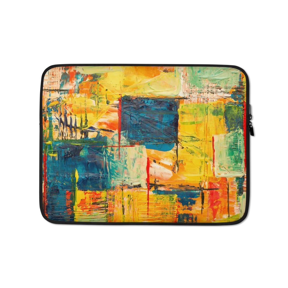 Vibrant Abstract 13 & 15 Inch Laptop Sleeve - Bold, Artistic Protection for Your Laptop product image (1)