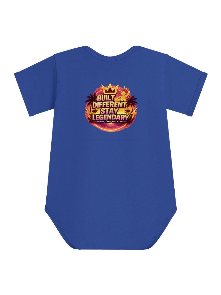 JFAM Built Different Baby Bodysuit product image (8)