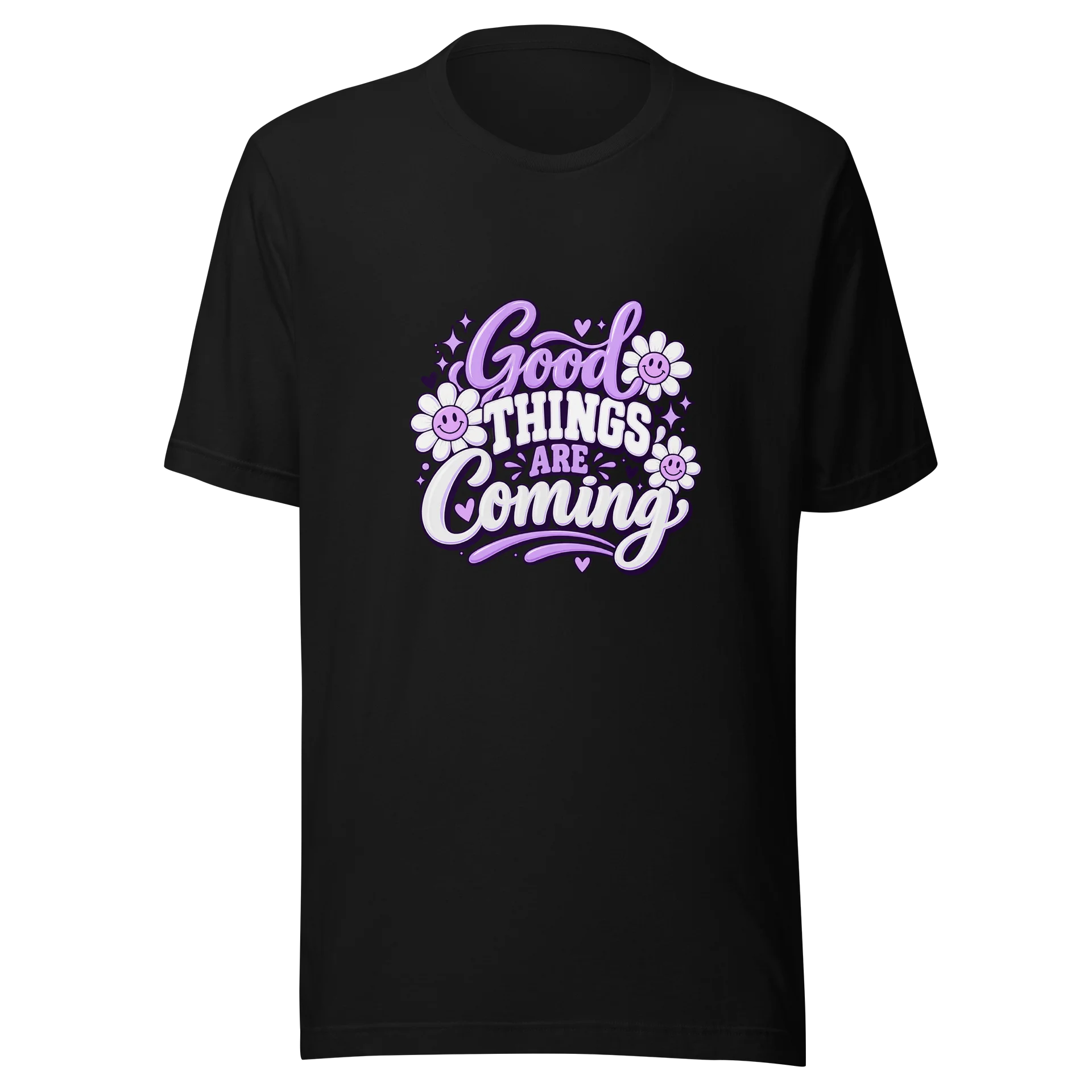 Good Things Are Coming Retro Floral Tee product image (2)