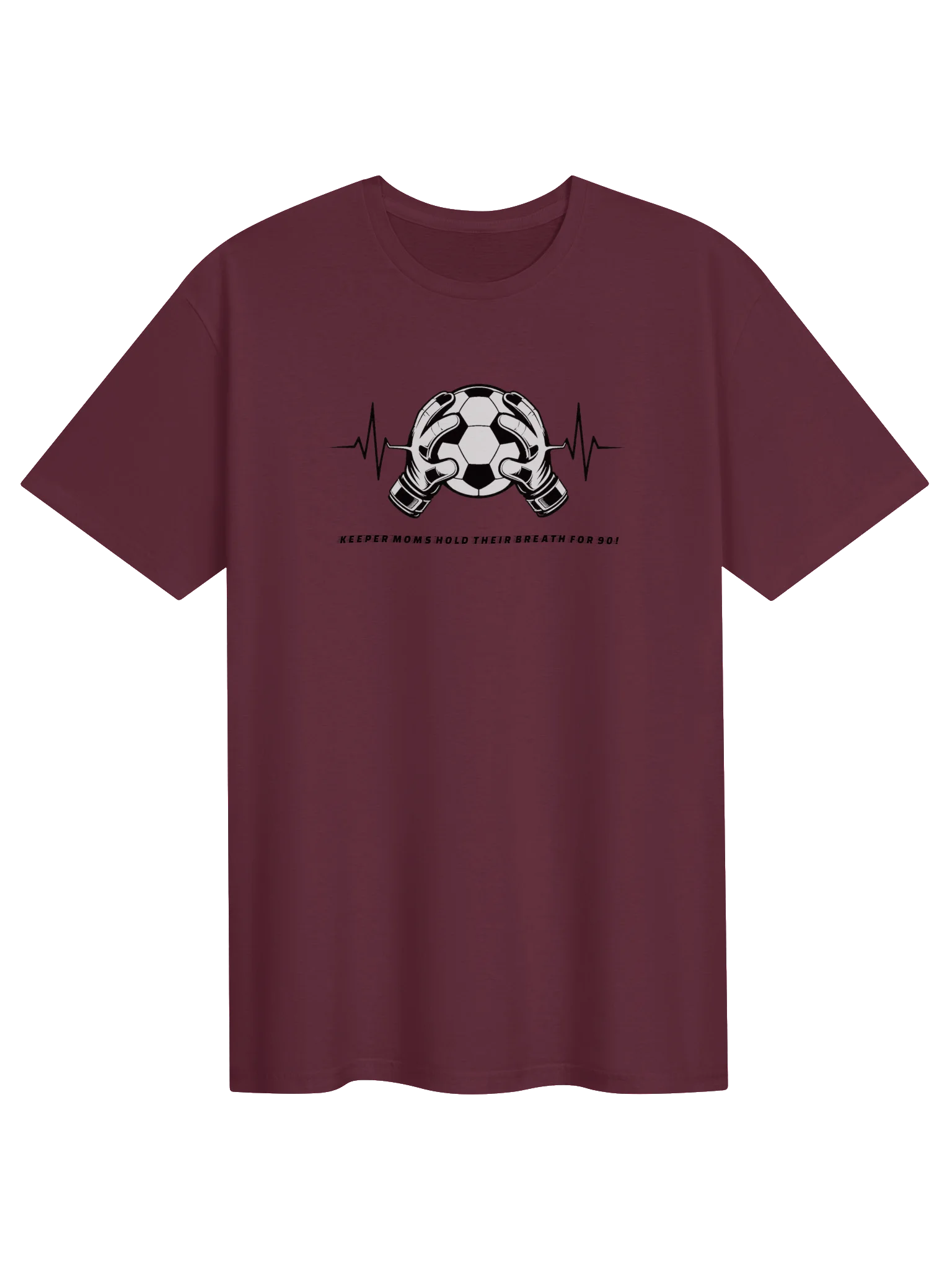 Goalkeeper Heartbeat Soccer Tee product image (1)