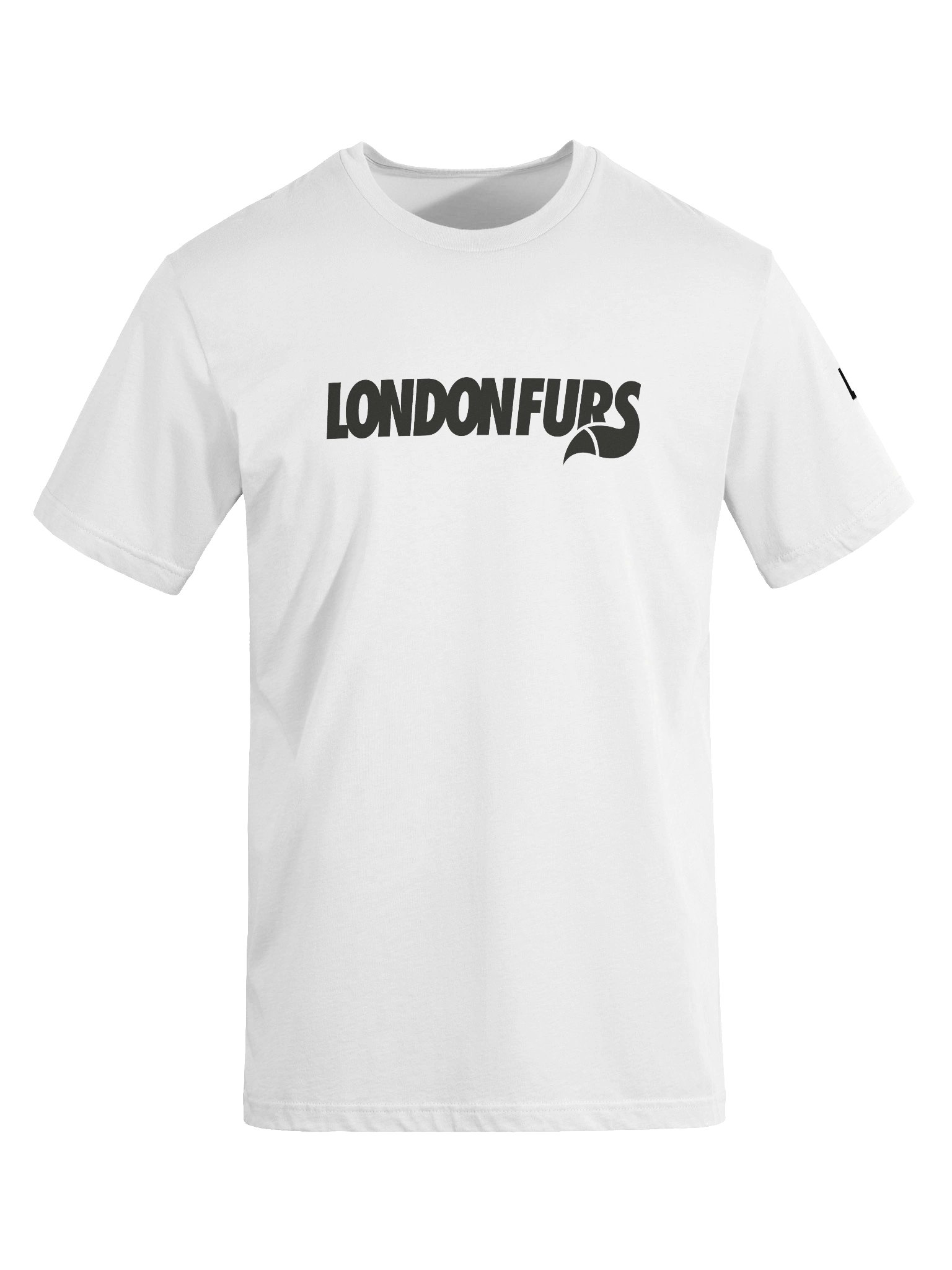 LondonFurs Logo - Black - T-shirt product image (5)