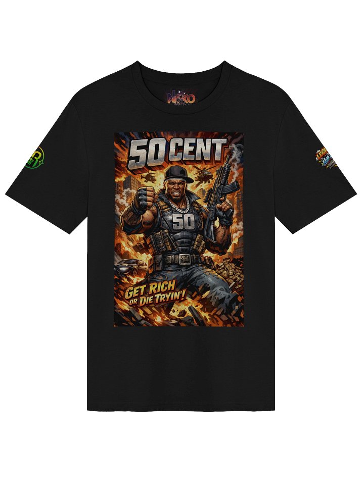 50 Cent — Power, Hustle & Hip-Hop Legacy Graphic T-Shirt product image (1)