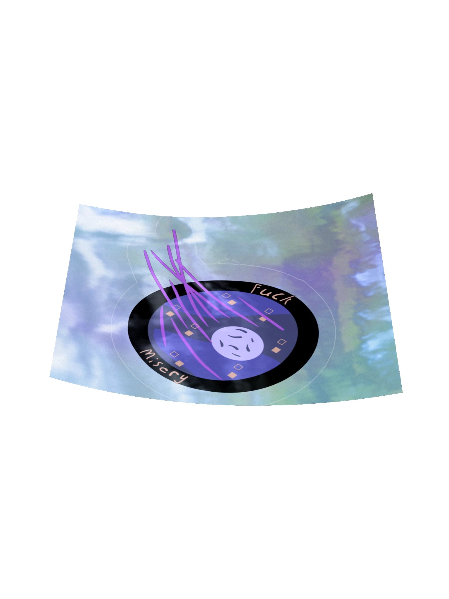 Kiss-Cut Holographic Sticker Sheet product image (16)