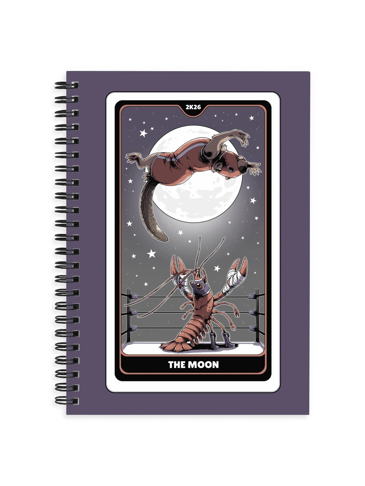 BLW 2K26 Tarot Notebook - THE MOON product image (1)