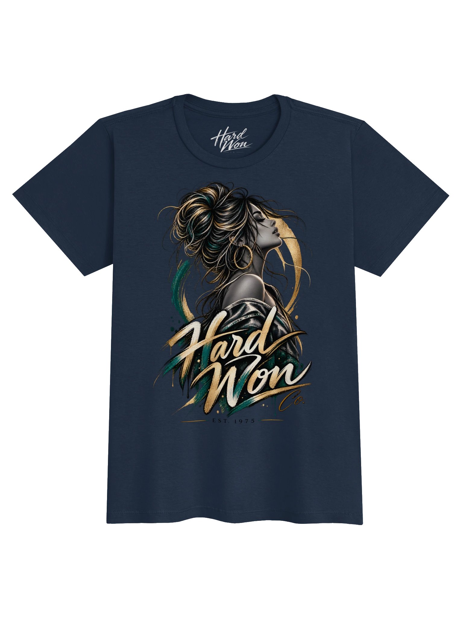 Hard Won: Golden Resolve Women's T-Shirt product image (1)