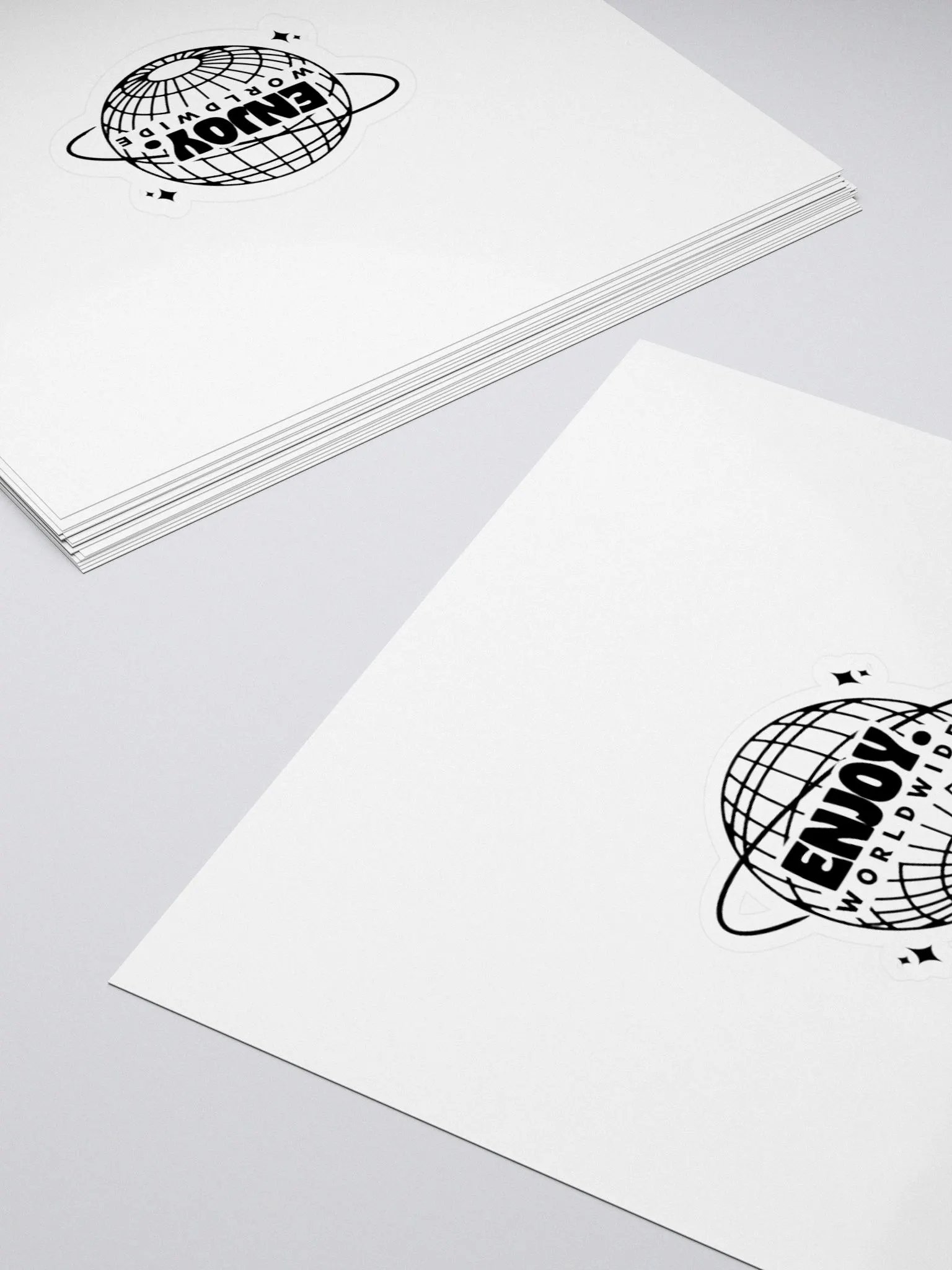 Enjoy Globe Sticker product image (4)