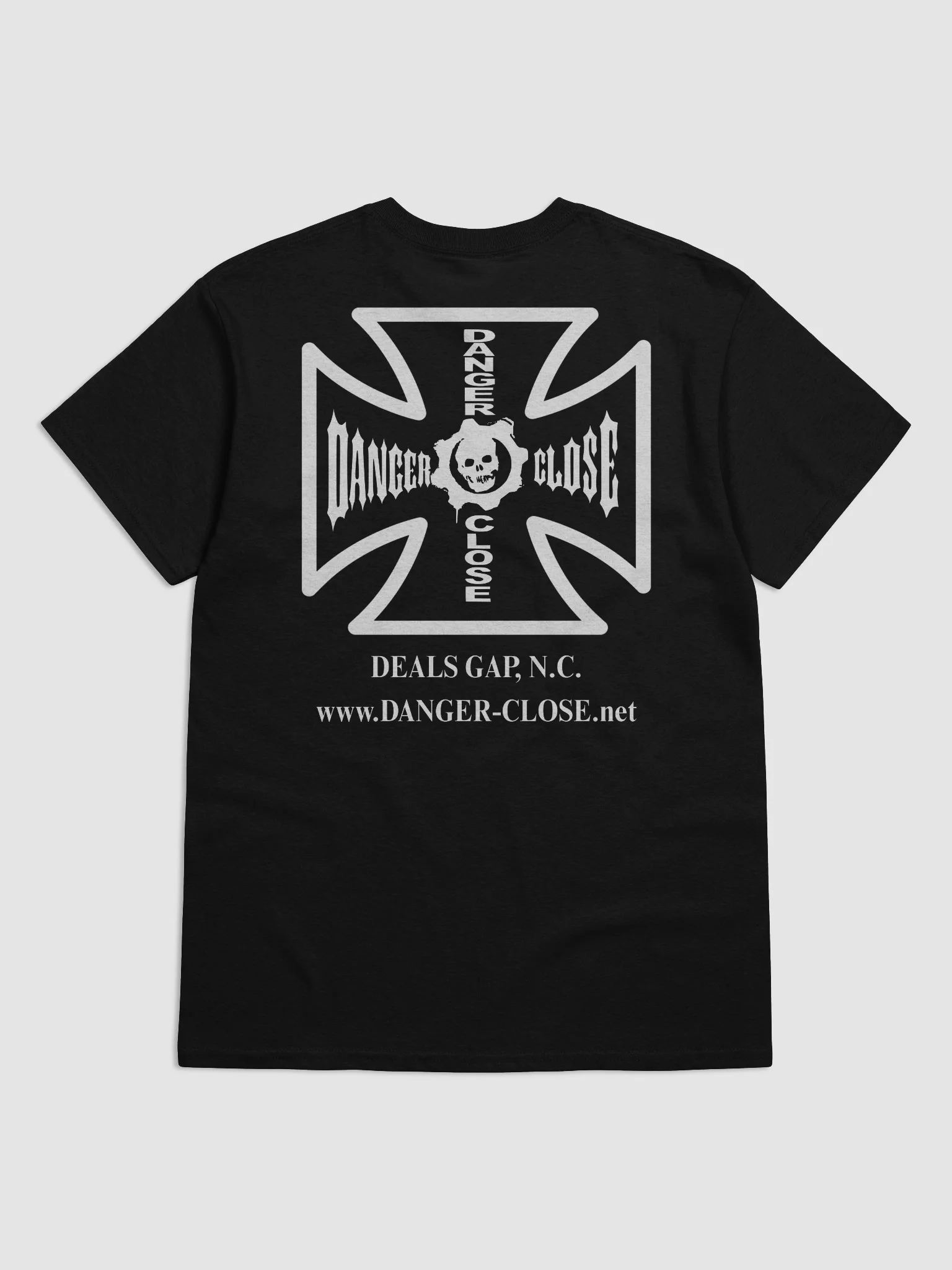 DANGER CLOSE IRON CROSS T-SHIRT (BLACK) product image (1)