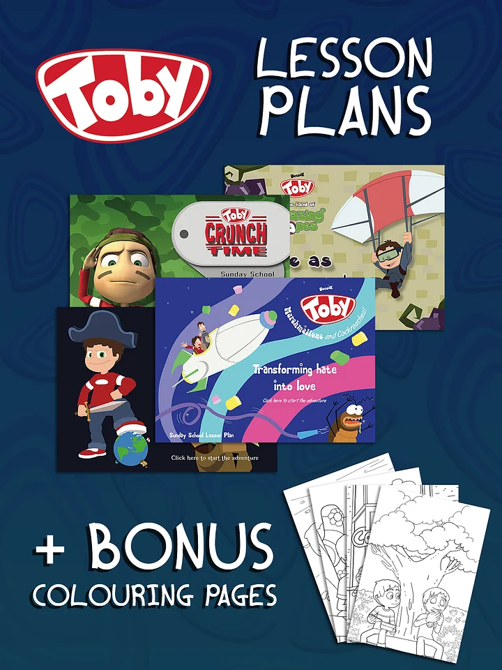 Toby Sunday School Lesson Plans product image (1)