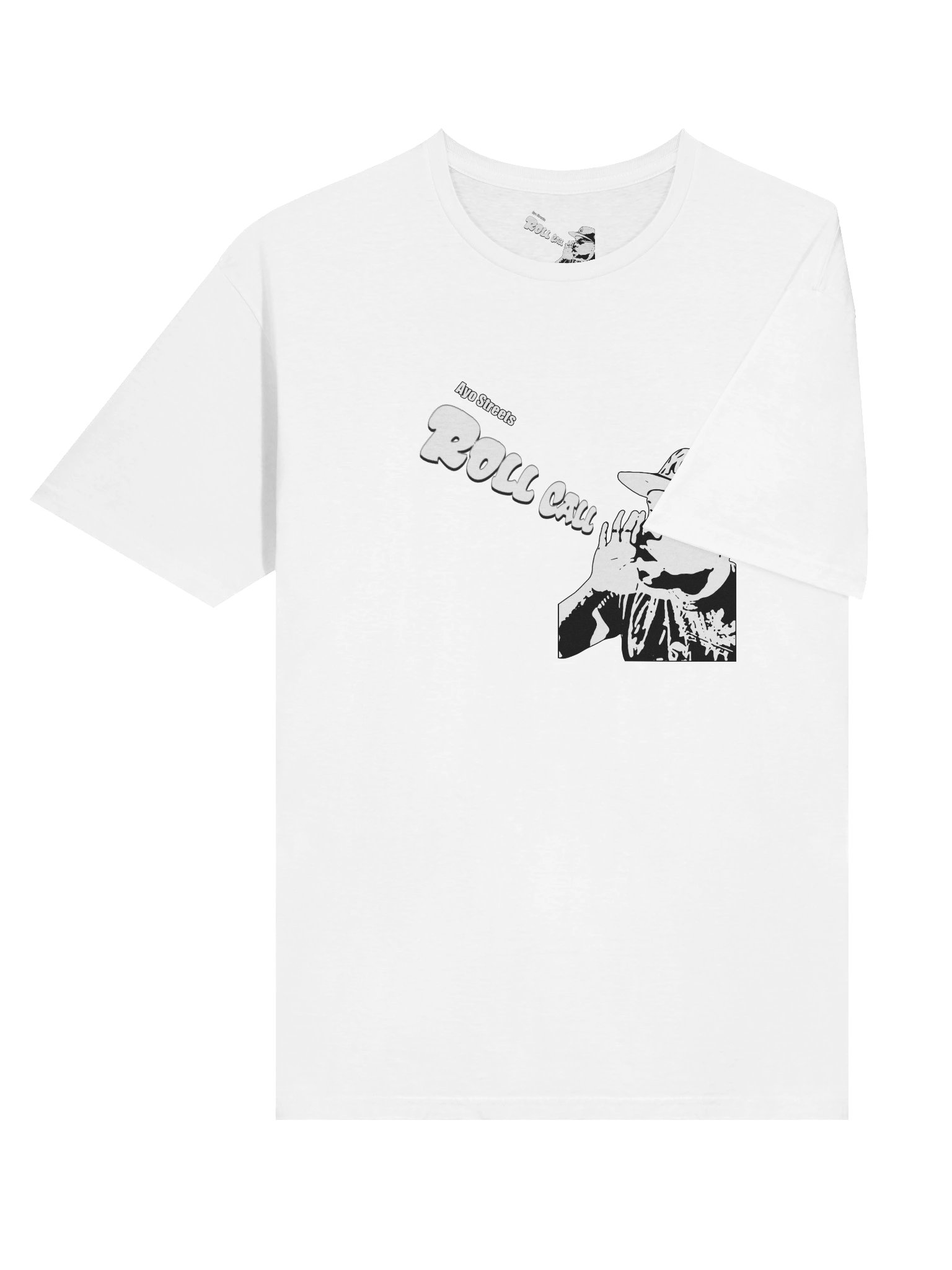 Roll Call Black & White Tee product image (6)