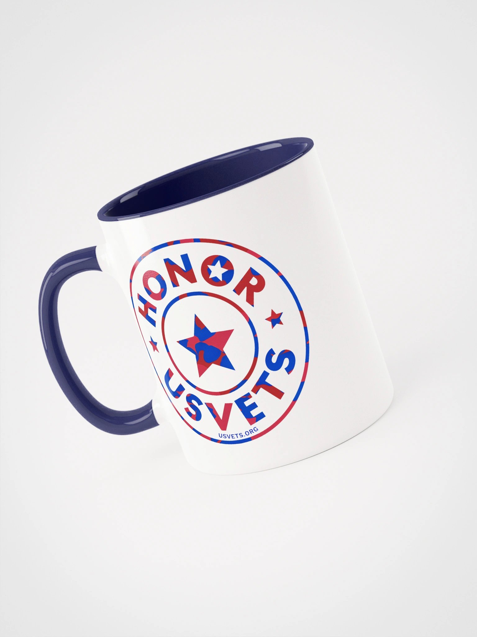 HONORUSVETS AMERICANA STAR MUG product image (1)