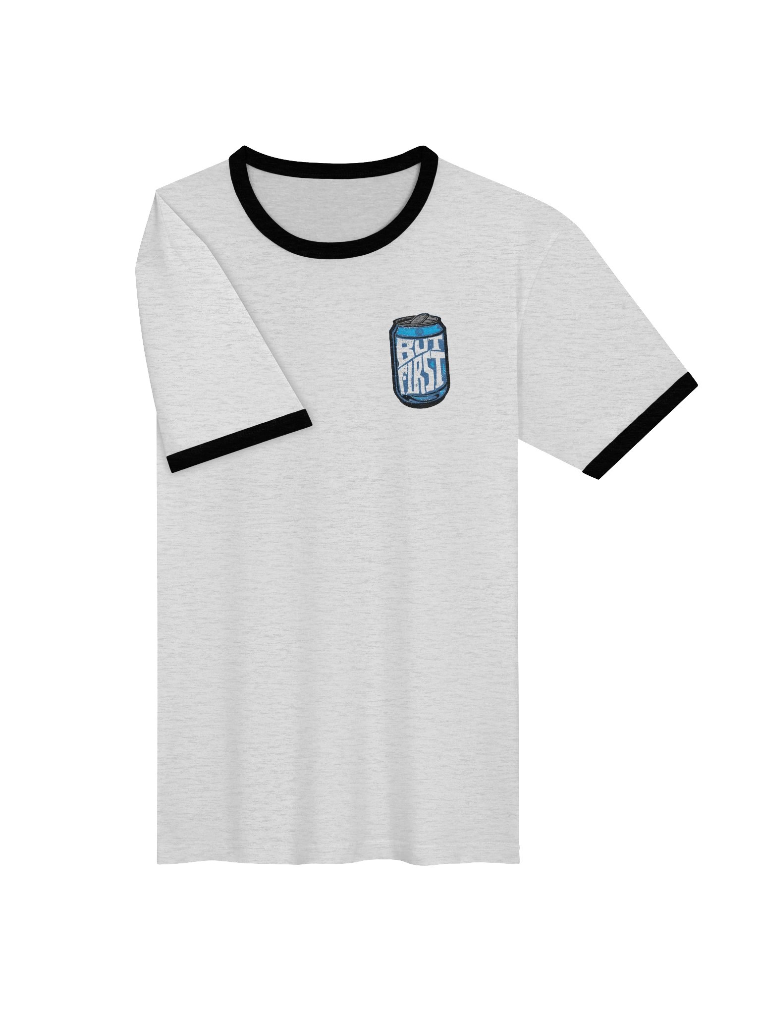 But First Unisex Ringer T-Shirt product image (3)