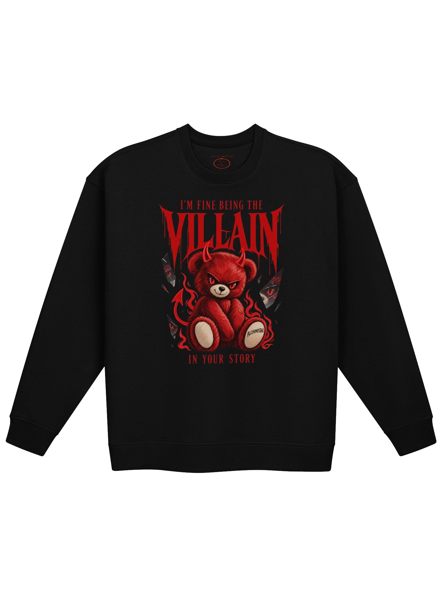 Sweatshirt Unisexe Oversize Coton Bio Poids Lourd – THE VILLAIN product image (1)