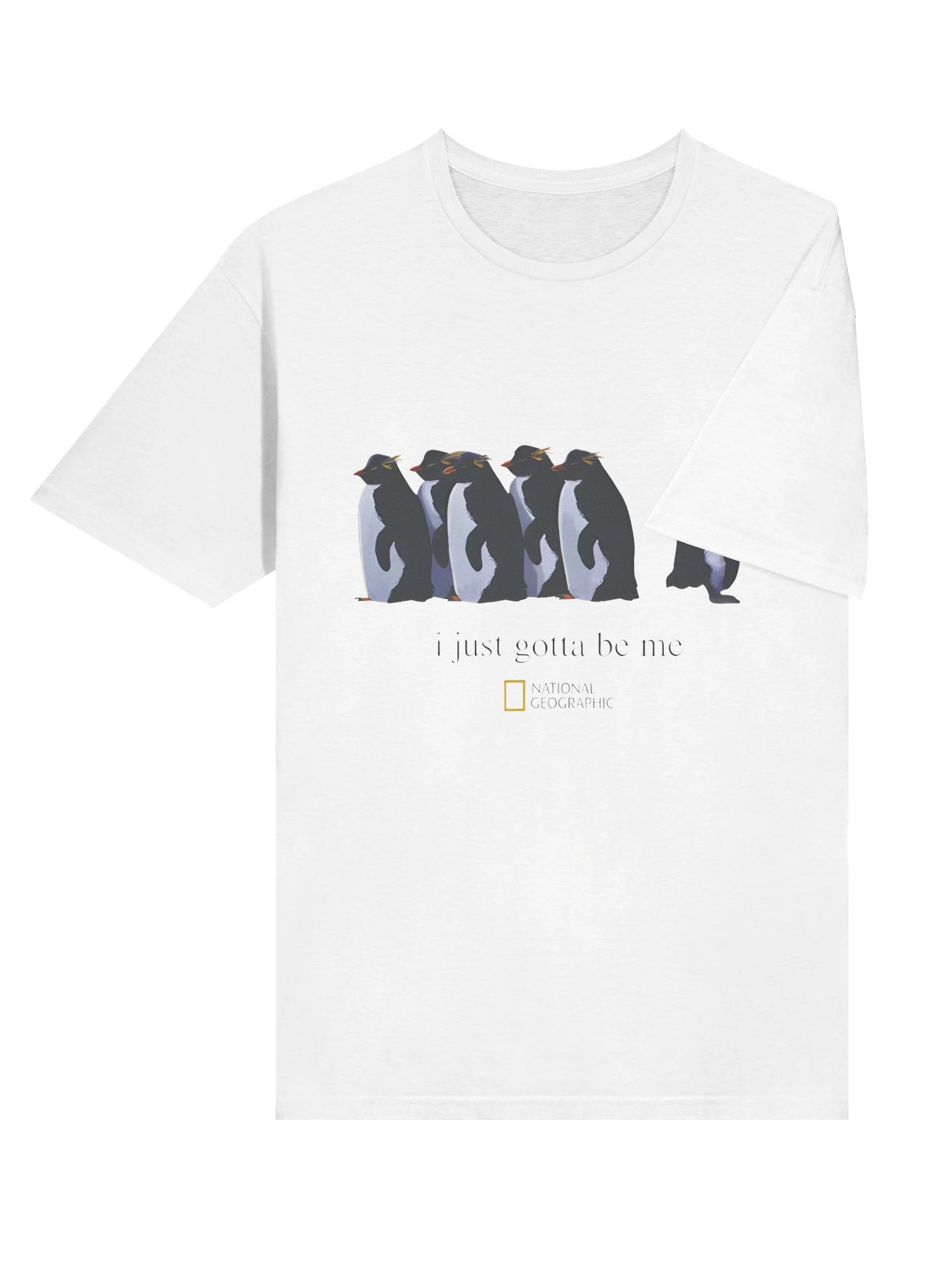 Just Gotta Be Me Nihilist Penguin T-Shirt product image (4)