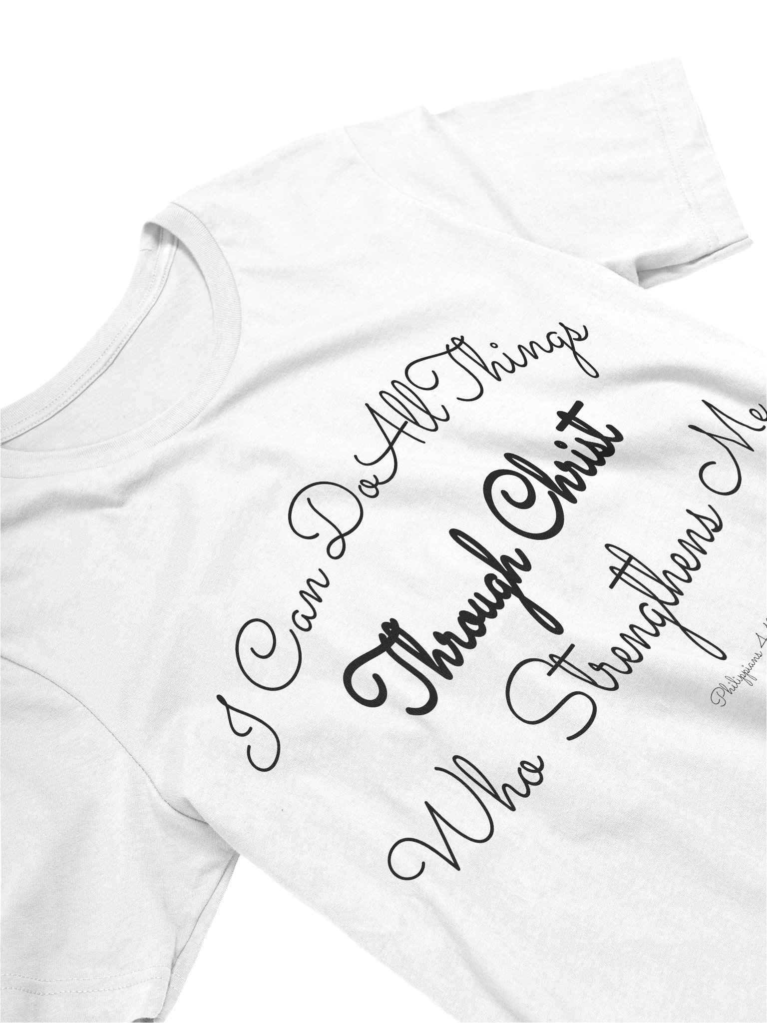 D2You I Can Do All Things Classic T Shirt -Front (unisex) product image (16)