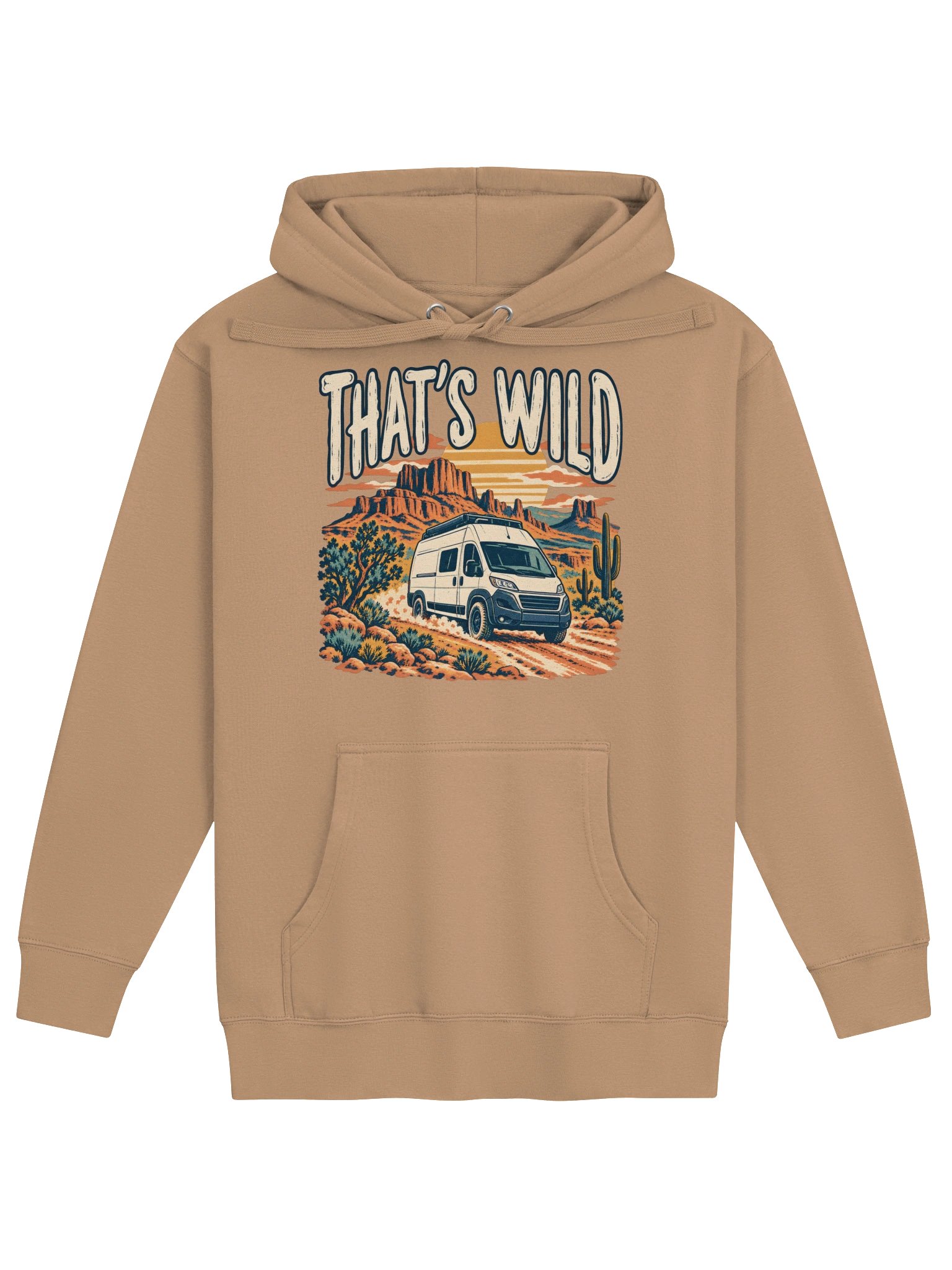 That's Wild Hoodie | Latte product image (3)