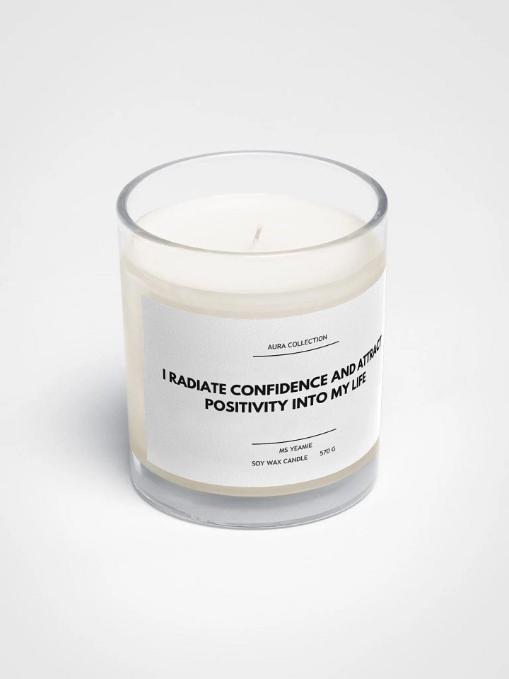 AURA COLLECTION Soy Wax Candle: Radiate Confidence product image (2)