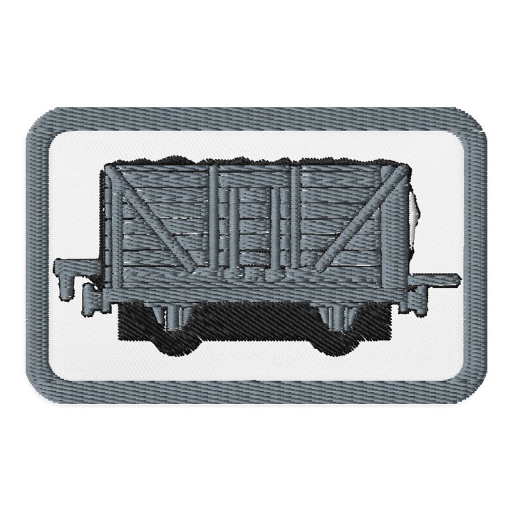 Troublesome Truck (Side) Embroidered Patch product image (1)