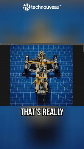 Step inside this spaceship model. See the central ramp, storage, airlock, and cockpit. A digital art journey. #SpaceshipModel...