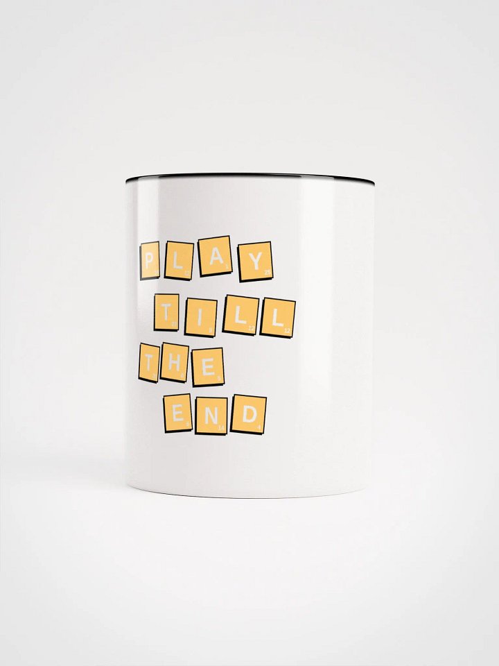 Maccagames mug play till the end product image (1)