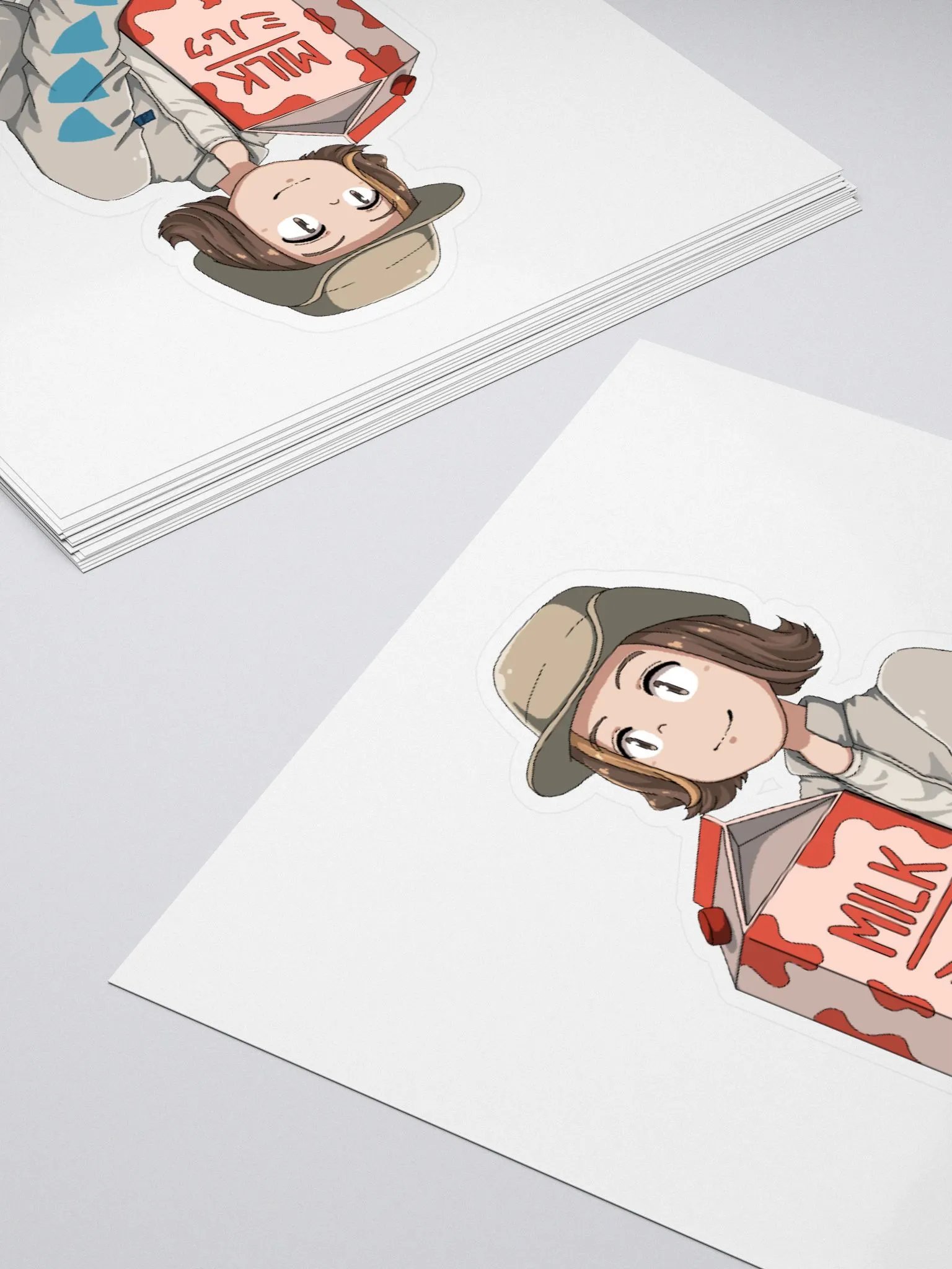 Bu Red Milk Sticker product image (4)