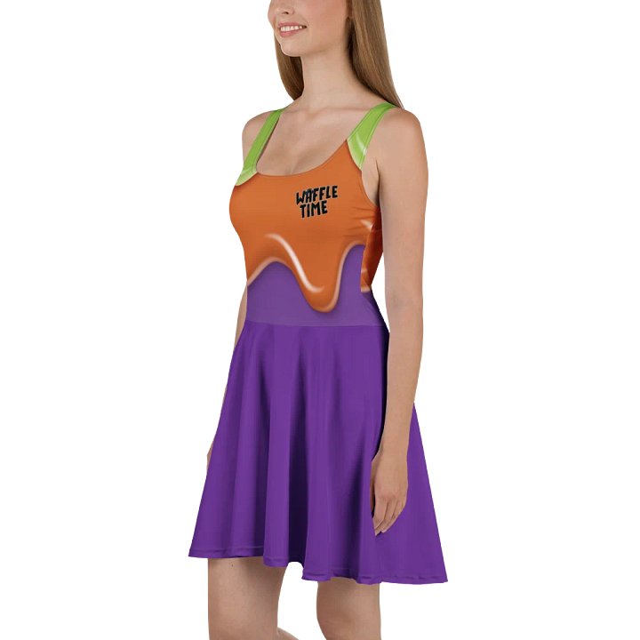 Drippy Waffle Skater Dress product image (1)