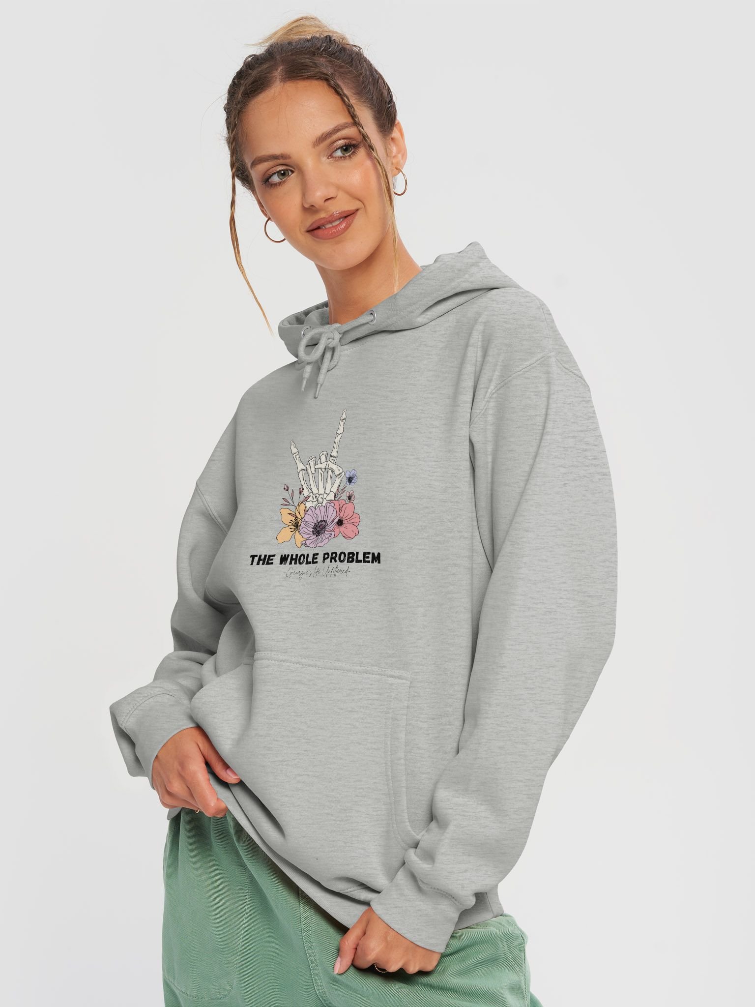 The whole problem hoodie product image (9)