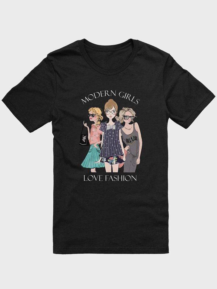 Modern Girls Love Fashion Tee, Women's Fashion T-Shirt product image (4)