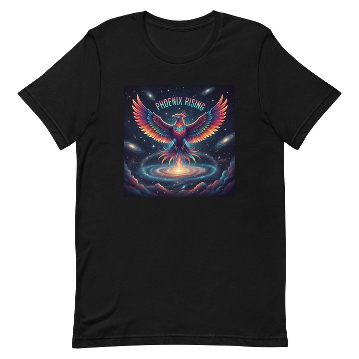 Cosmic Phoenix Rising T-Shirt product image (2)