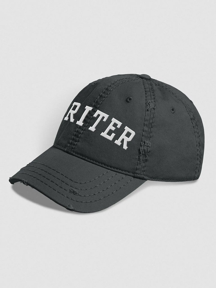 WRITER Distressed Dad Hat product image (2)