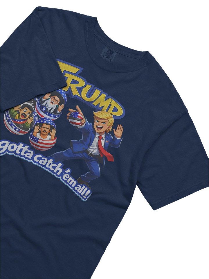Trump Iran Leader Maduro El Mencho Pokemon Shirt product image (2)