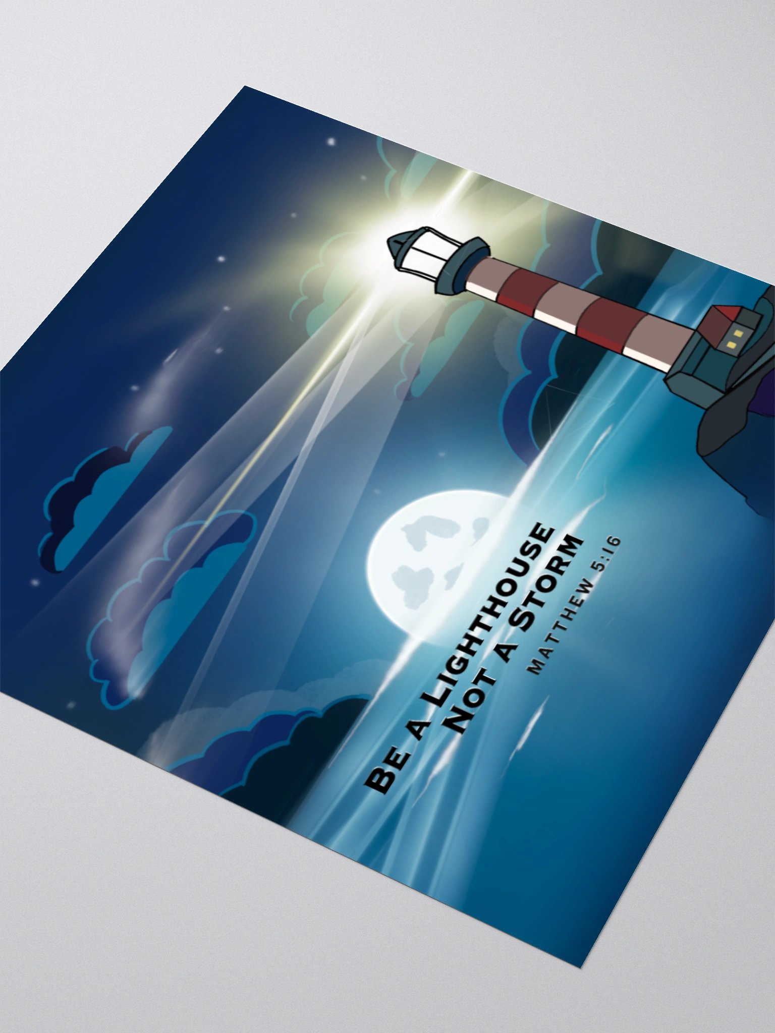 Be a Lighthouse Sticker product image (3)