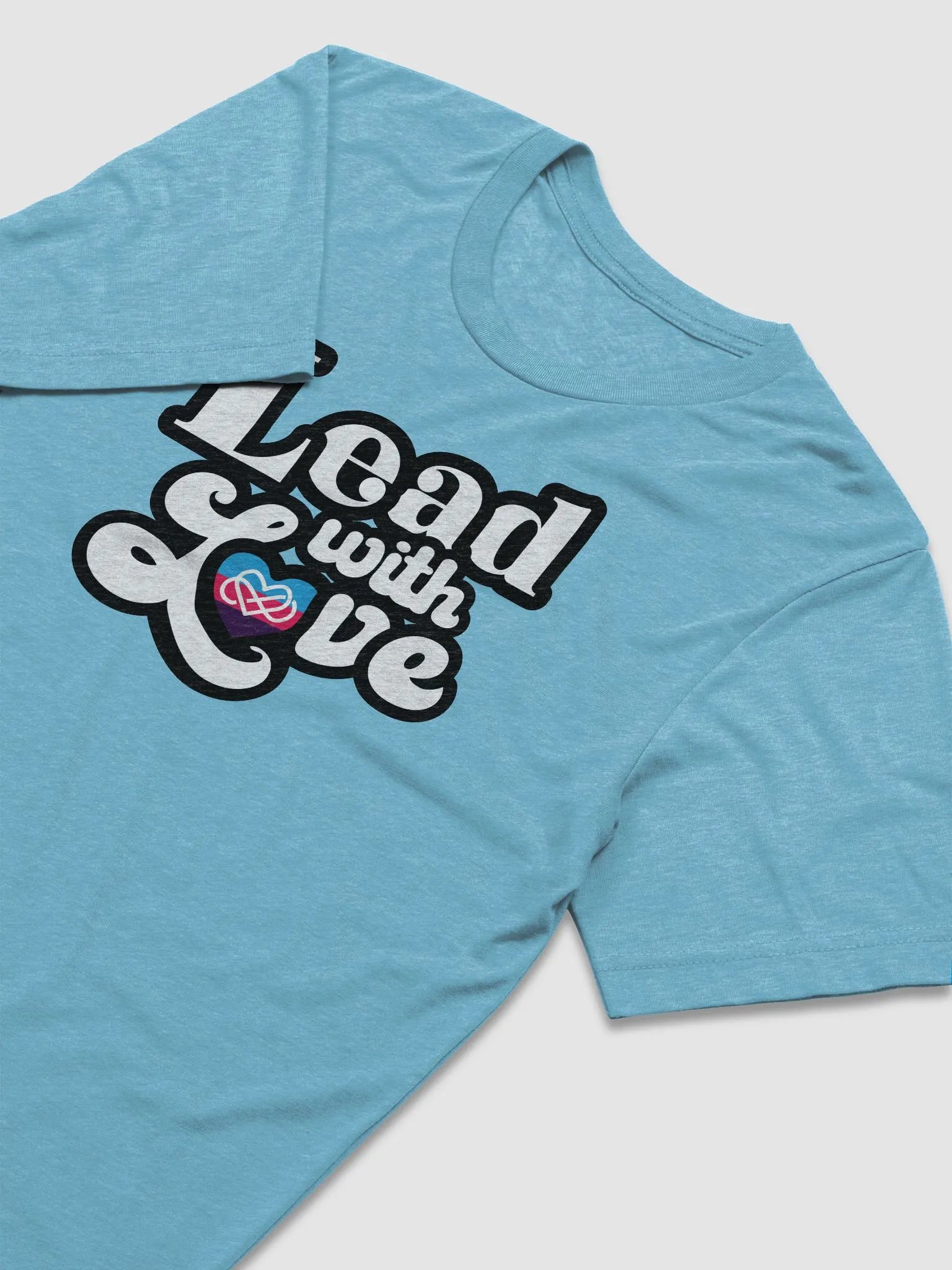 Lead With Love T-Shirt: Polyamorous product image (30)