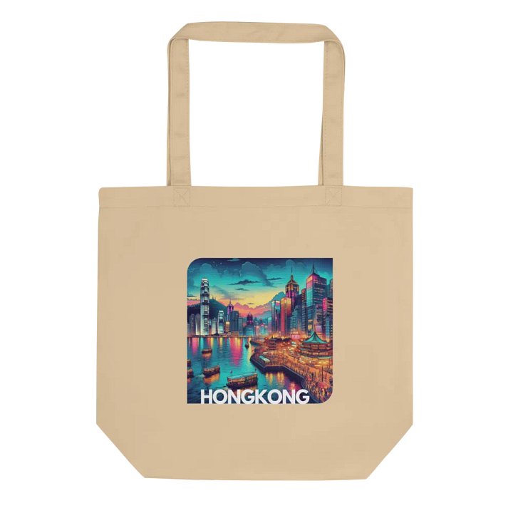Hong Kong Skyline Eco Tote product image (1)