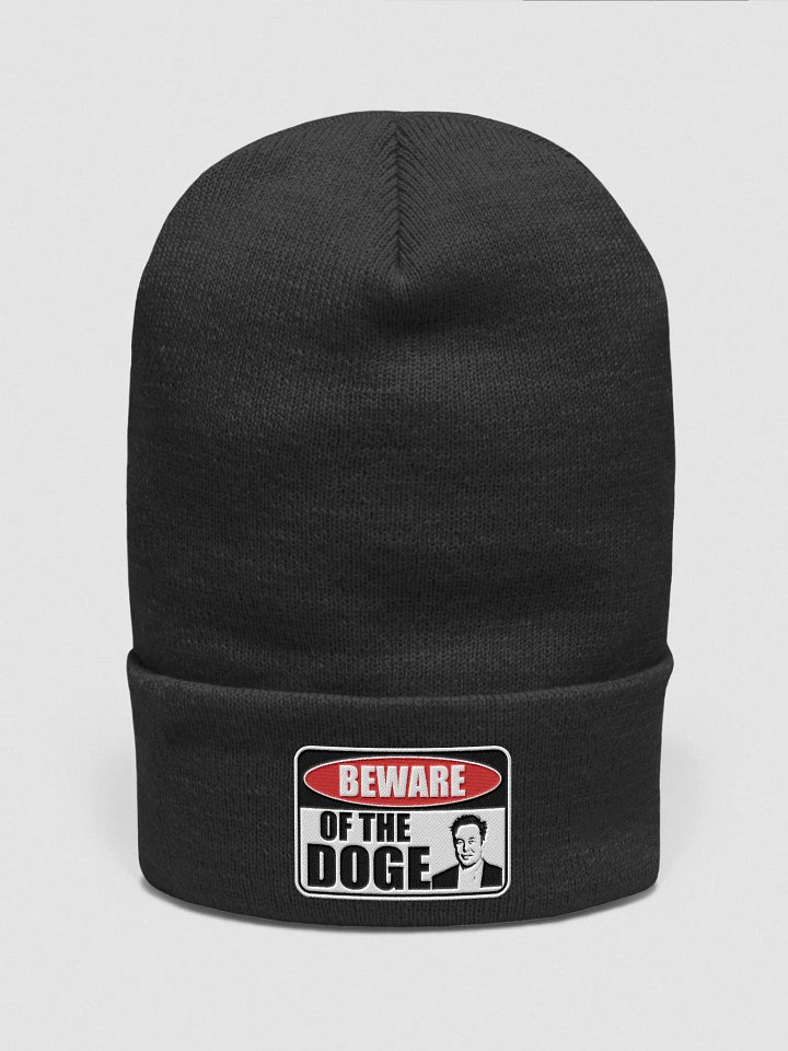 Beware of the DOGE Beanie product image (1)