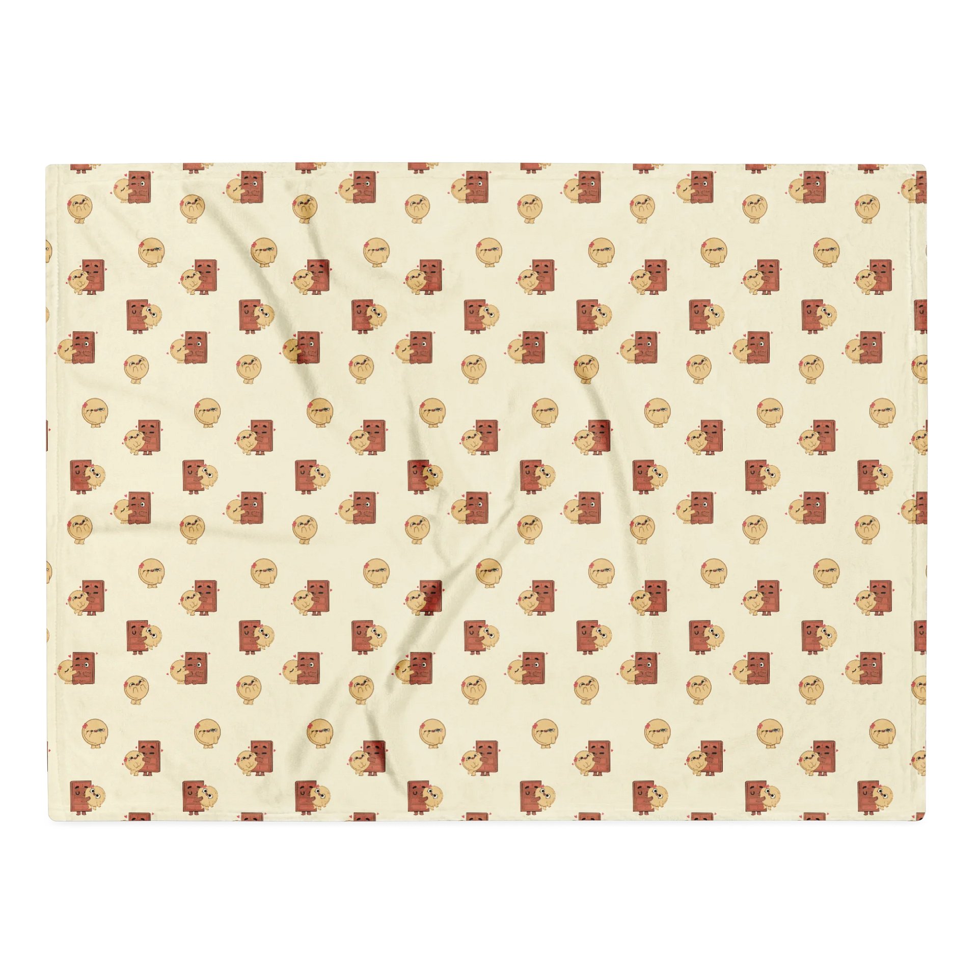 Choco & Pancake Soft Throw Blanket product image (2)