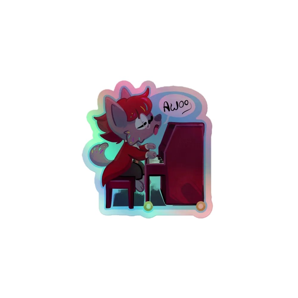 Holographic Andre Sticker product image (1)