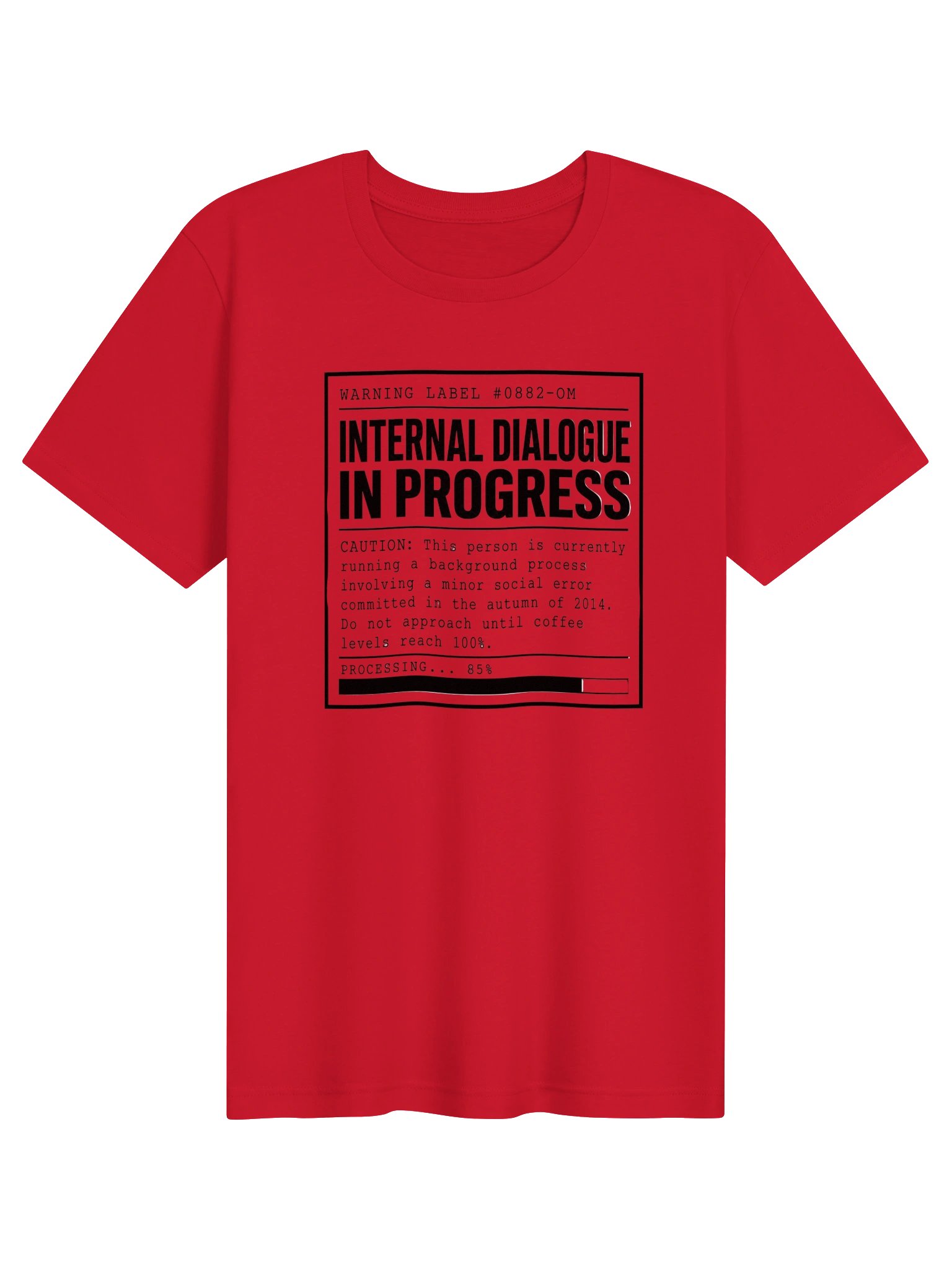 Unspokenminds Internal Dialogue In Progress Tee product image (4)