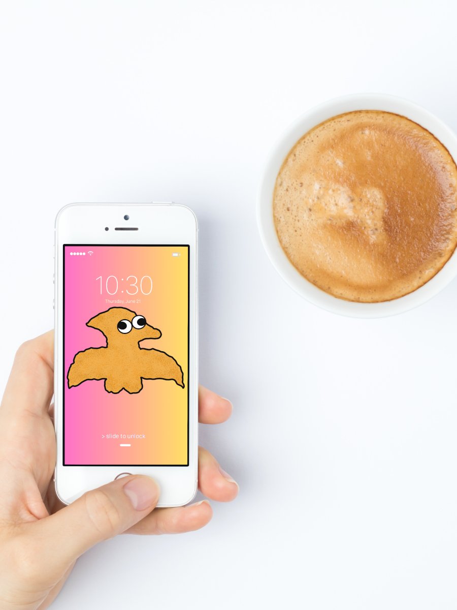 Dino Nuggies Phone Wallpaper Pack product image (4)