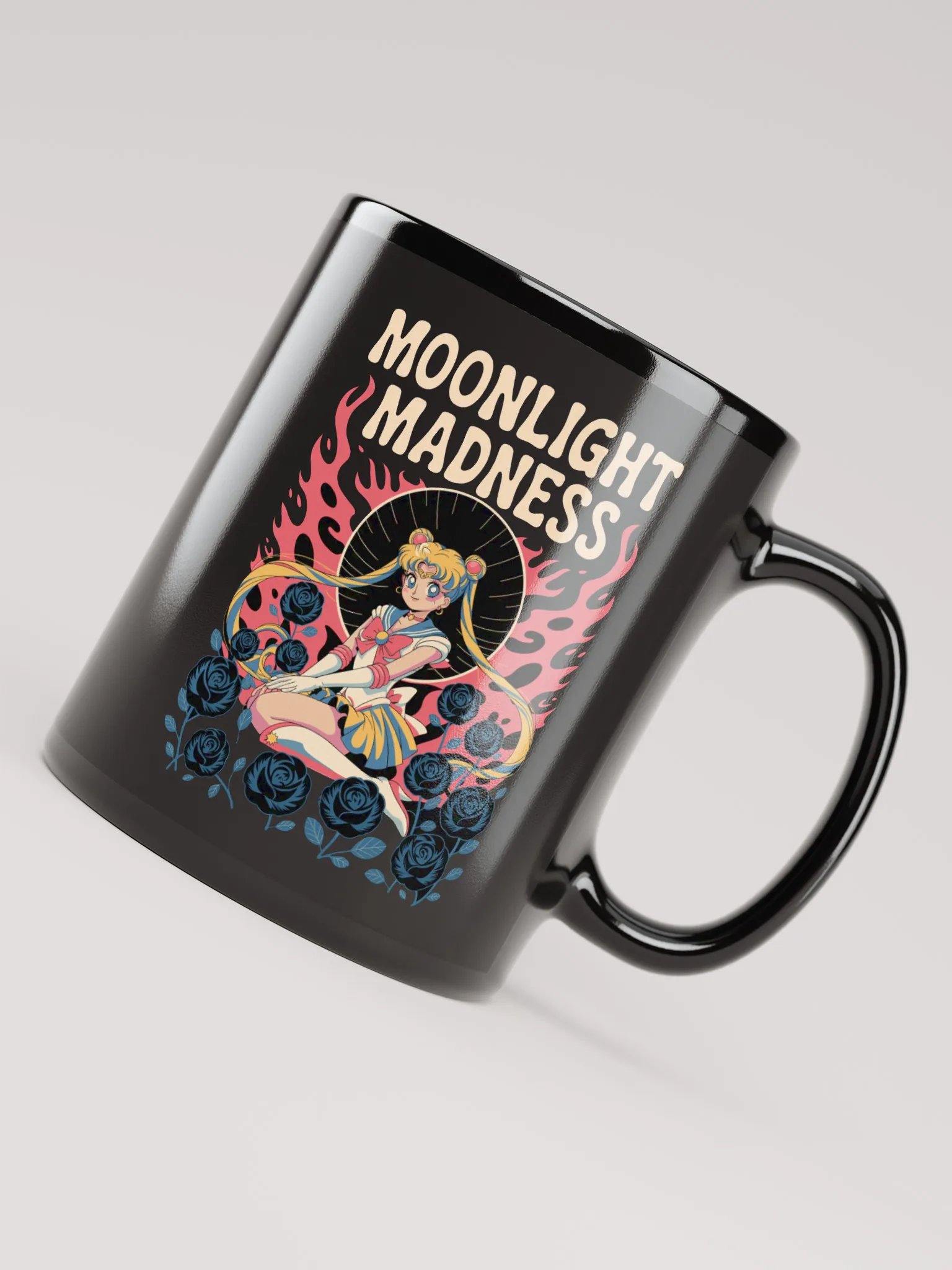 Moonlight Madness Ft. Sailor Moon Anime Ceramic Mug product image (4)