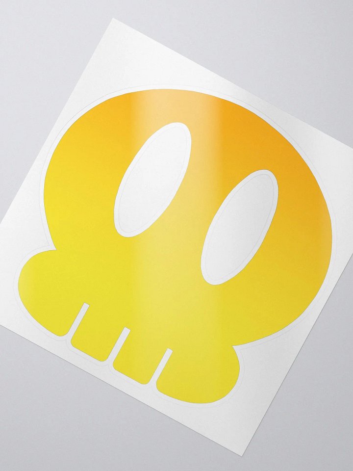 Noggin Skull Sticker product image (2)