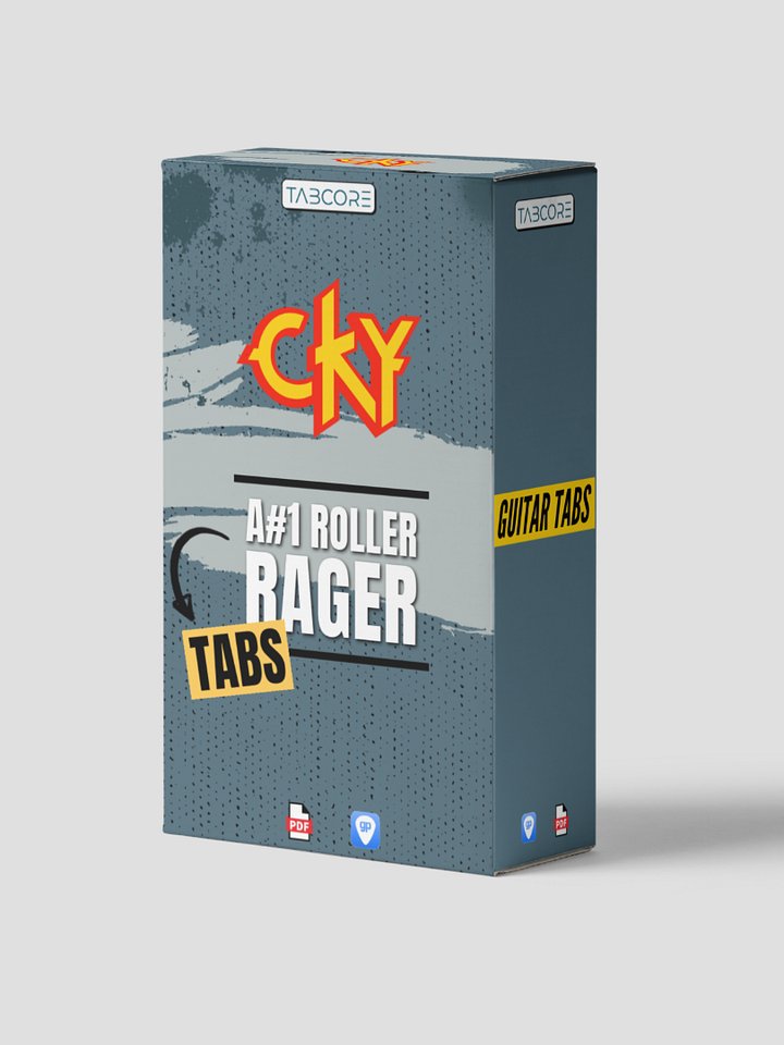 CKY - A#1 Roller Rager - Guitar Tabs product image (1)