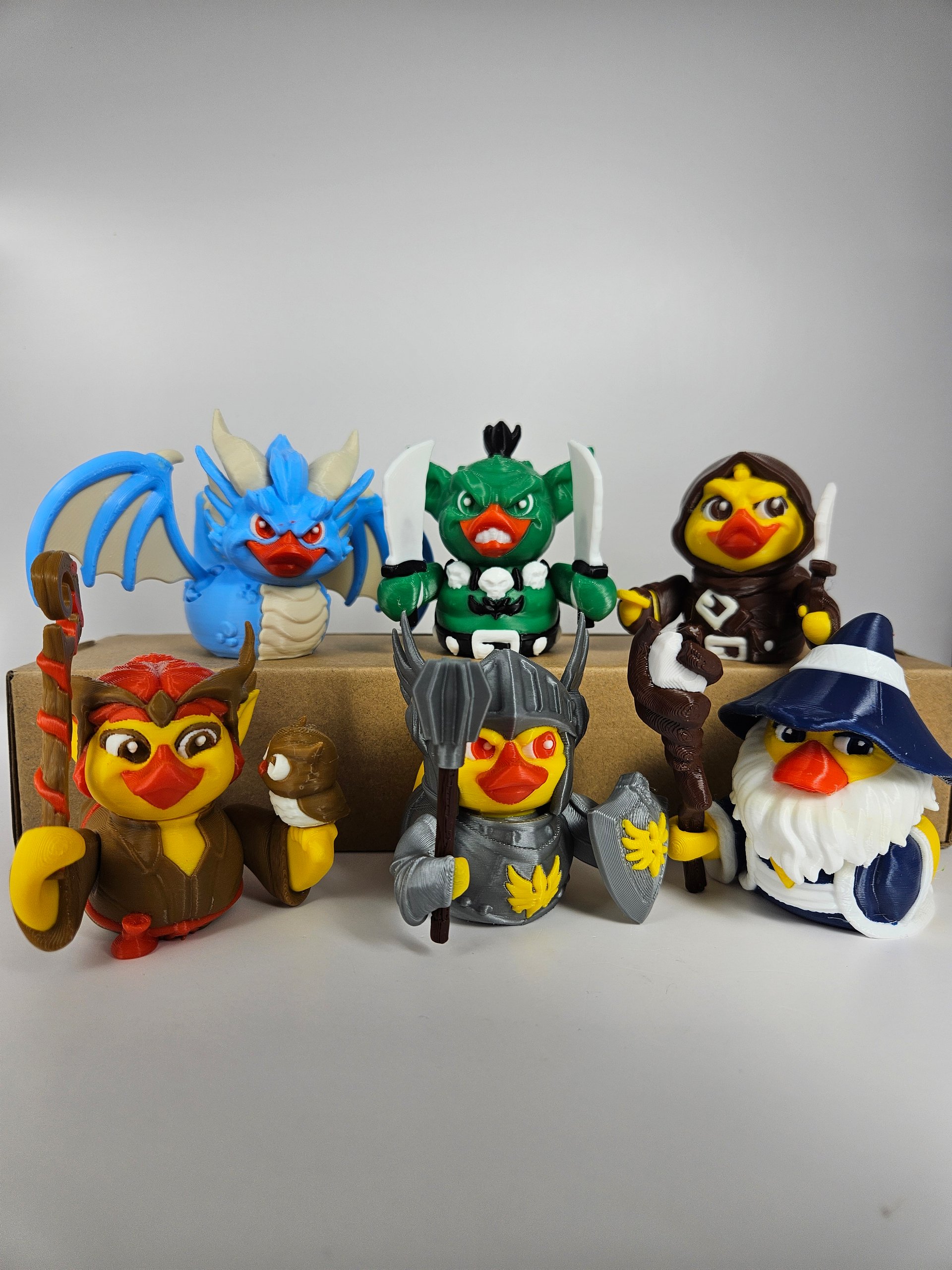 3D Printed D&D Ducks product image (1)