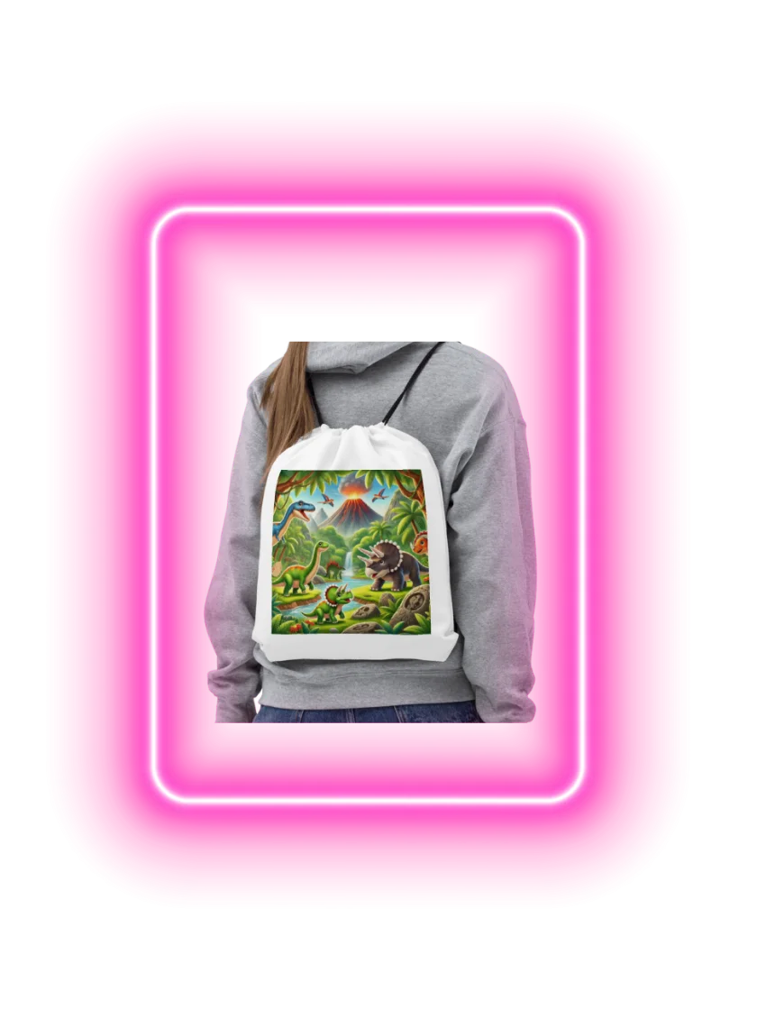 Dino Adventure Drawstring Bag product image (1)