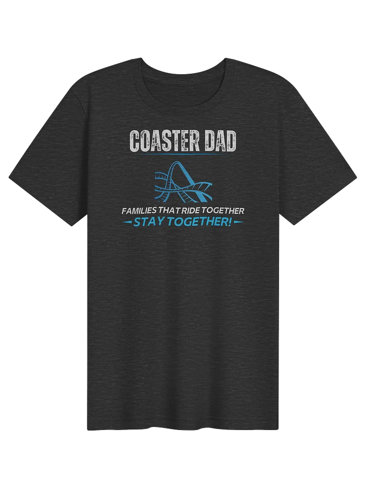 Roller Coaster Dad Theme Park Tee product image (1)