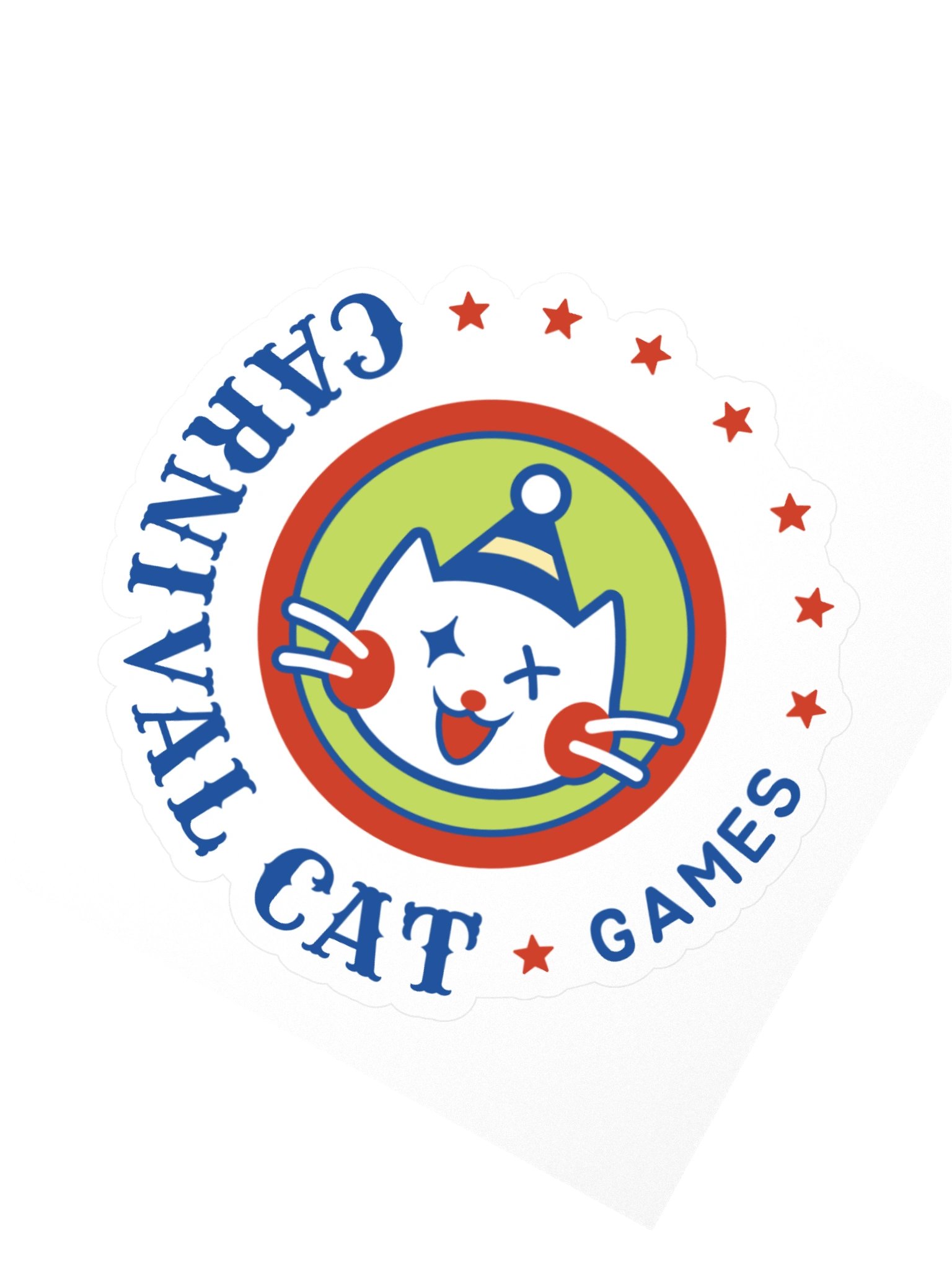 Carnival Cat Sticker product image (2)