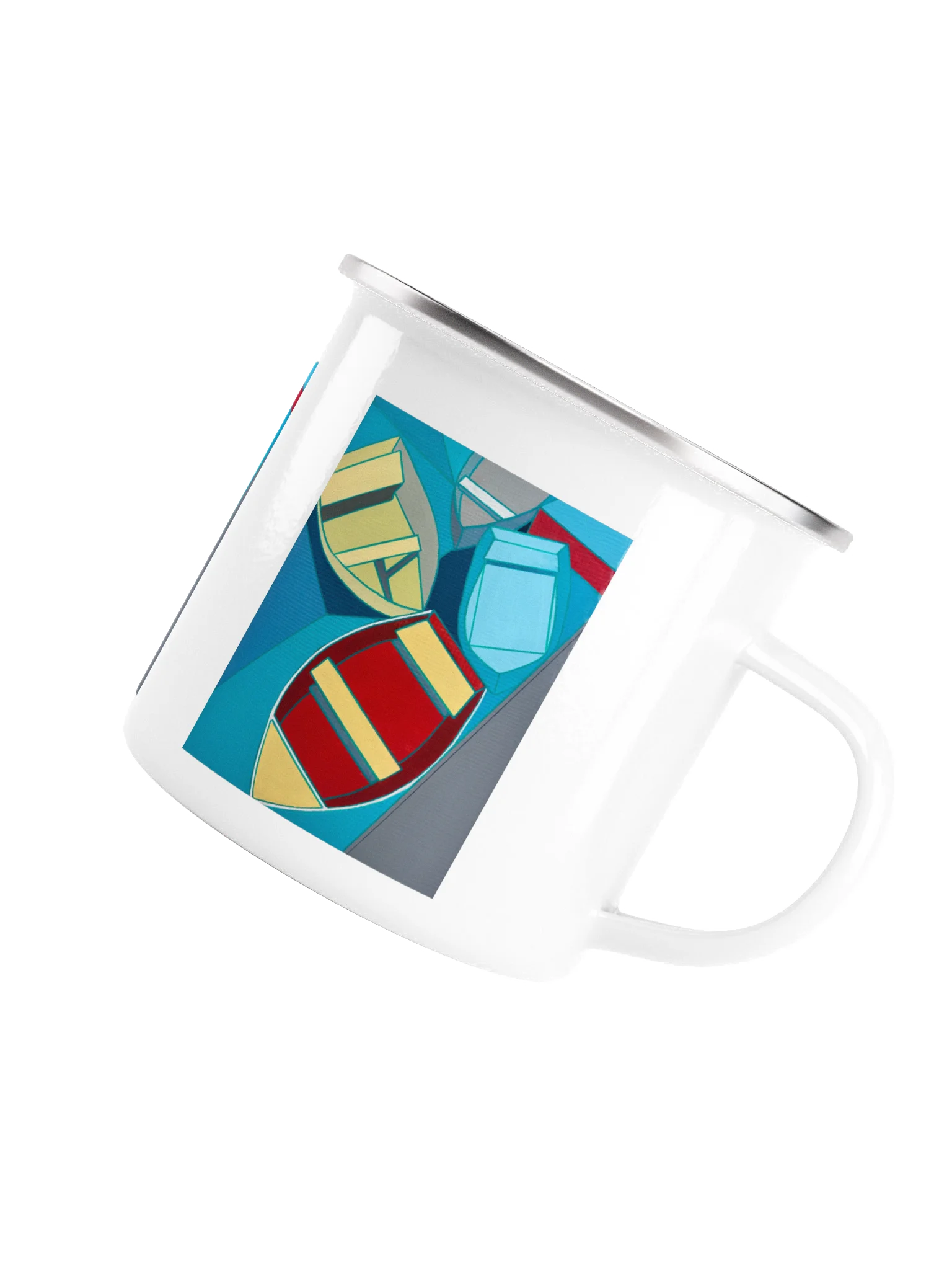 Enamel Rowboat Mug product image (4)