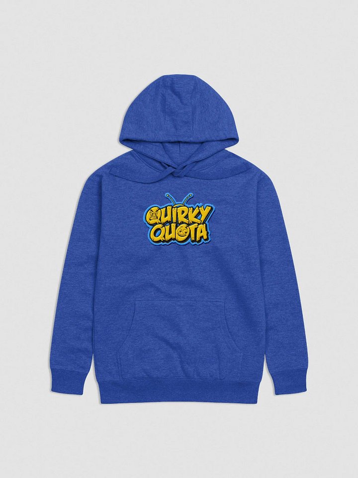 Quirky Quota Embroidered Golden Edition Hoodie product image (1)