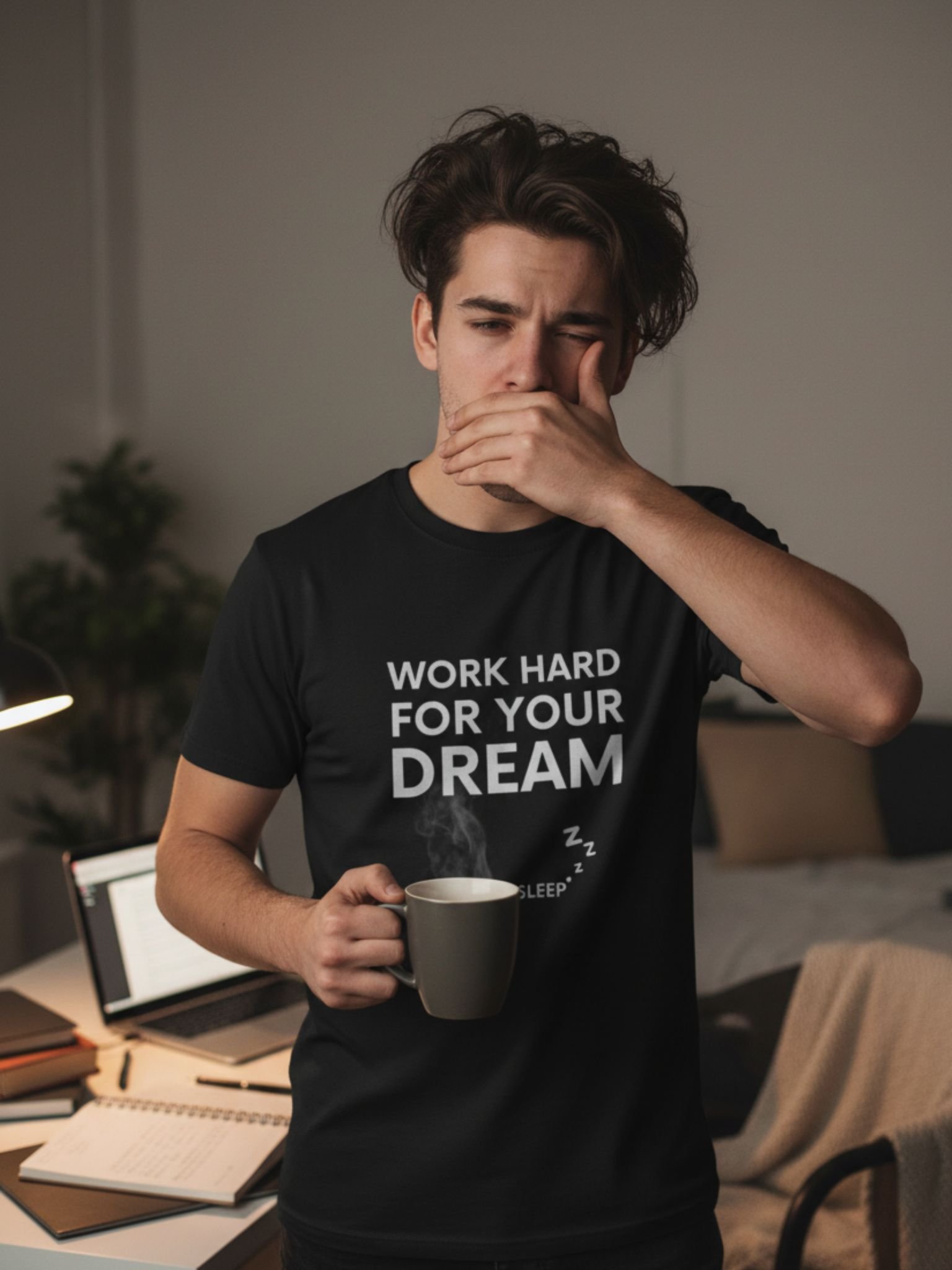 Wear Your Ambition: The "Work Hard, Sleep Well" Tee product image (3)